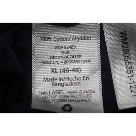 Mens‎ XL George Blue Short Sleeve Button Up Pocket Casual Shirt - Picture 6 of 7